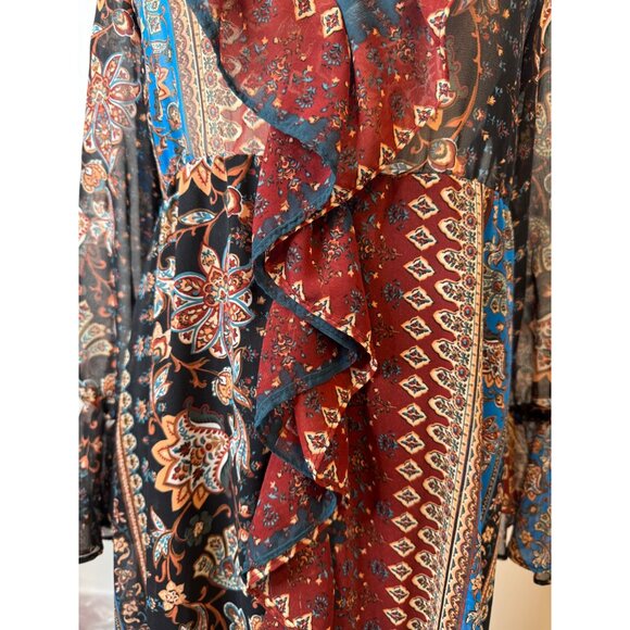 Zara Multicolor Maxi Dress - Picture 13 of 15